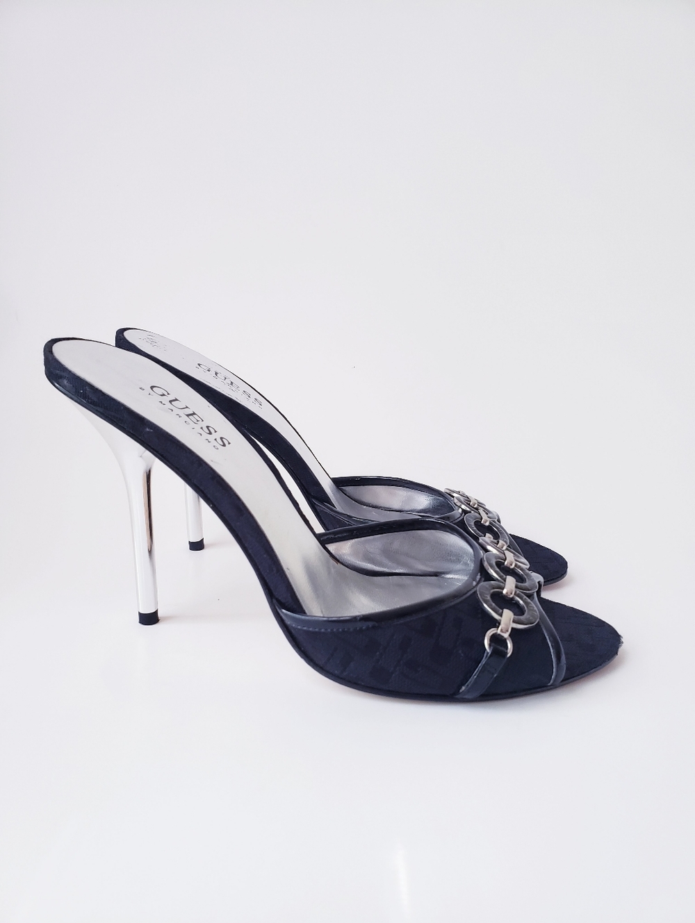 Vintage Guess By Marciano Black Stiletto Heels